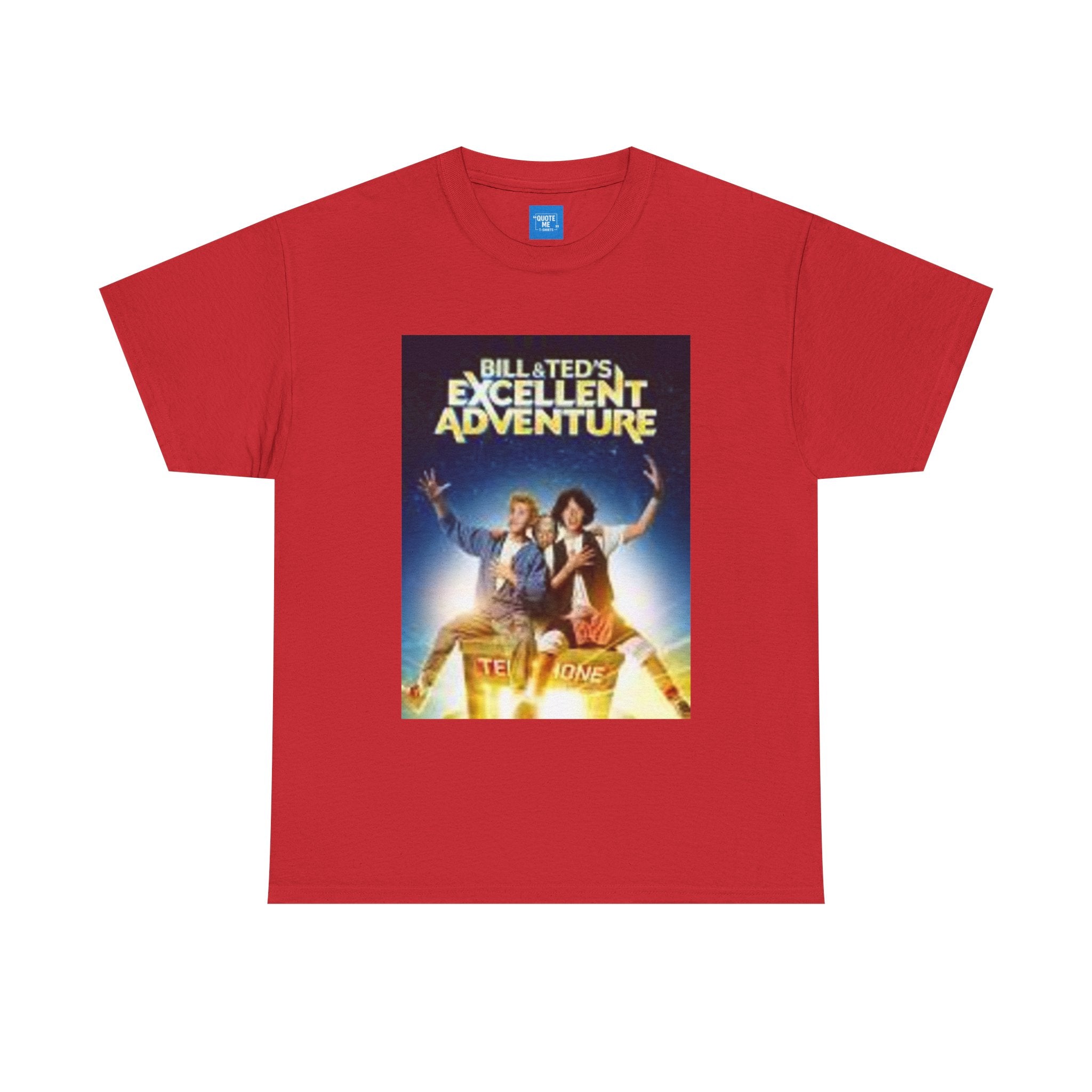 Bill & Ted Movie Retro T-shirt for 80s Fans, Unisex Tee, Vintage Graphic Shirt, Classic Action Film Gift, Summer Top